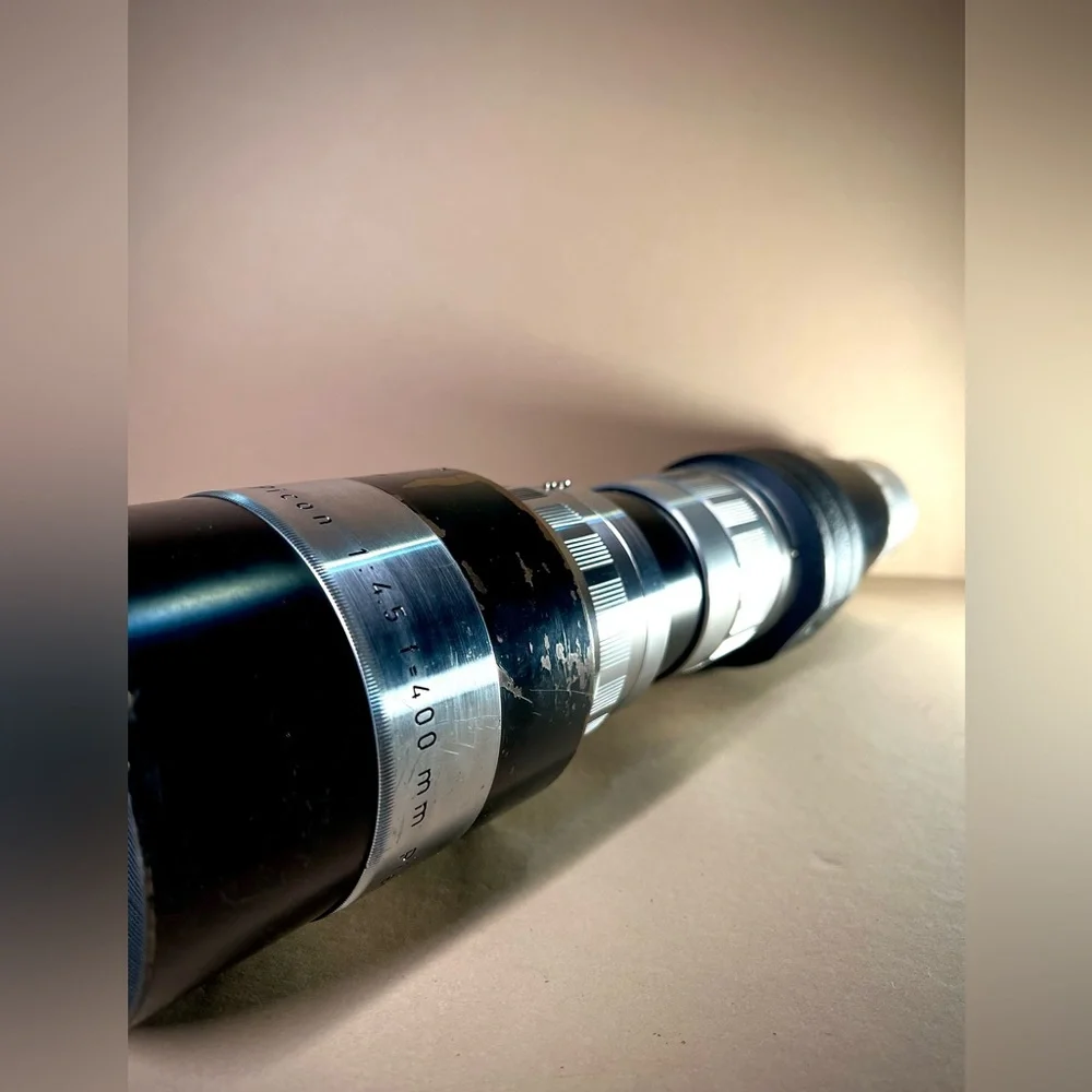 Piesker Berlin Tele-Votar 400mm F/4.5 Lens M42 Mount Near MINT Glass!
